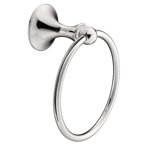 Moen DN7786CH Lounge Towel Ring, Chrome - Image 3