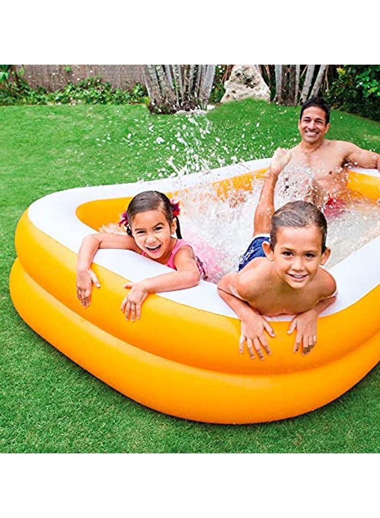 انتكس مسبح ماندرين للسباحة العائلي 57181 ، برتقالي - Image 2