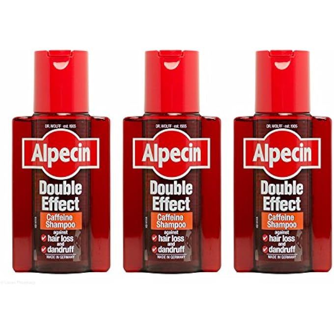 Alpecin MULTIBUY 3X DOUBLE EFFECT CAFFEINE SHAMPOO - 200ML BY