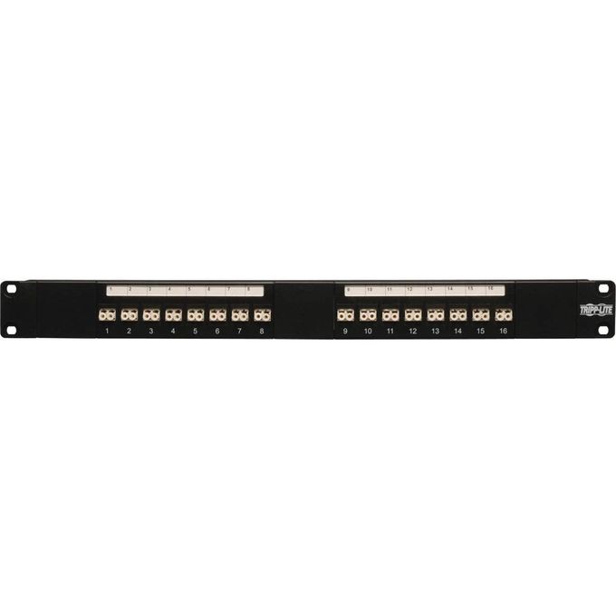 Tripp Lite Square D N490-016-Lclc Fiber Patch Panel, 1U, Lc/Lc 16 Port, Black - Image 3