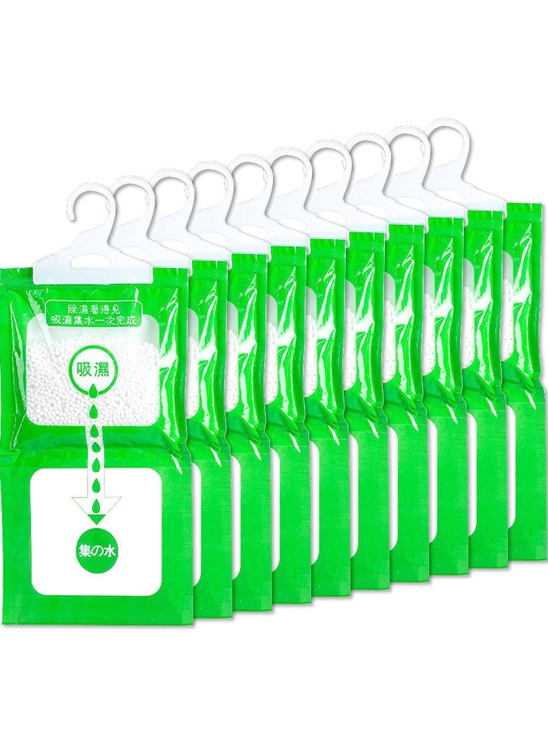 10 Pack of Moisture Absorber Closet Hanging Dehumidifier Anti Mould Anti Humidity Bag for Kitchen Bathroom Cabinet Car  - Image 1