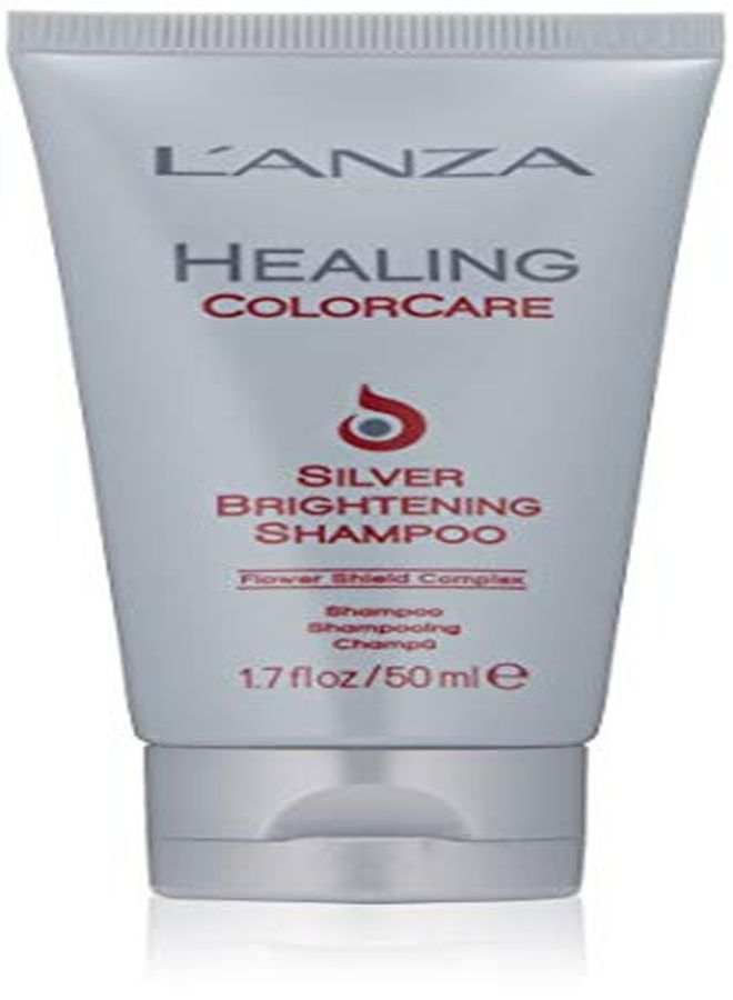 L'anza Healing Colorcare Silver Brightening Shampoo, 1.7 Fl Oz - Image 1