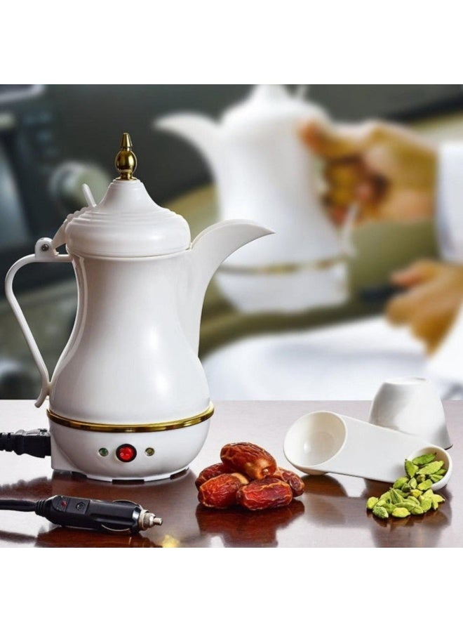 تراديو ماكينة تحضير القهوة العربية للسيارة (12 فولت) – دلة كهربائية محمولة مع كوب – جهاز قهوة مخصص للسفر - Image 3
