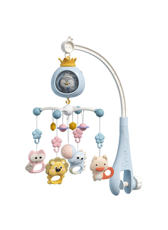 Newborn Educational Toys Electric Rotating Baby Bed Bell Bite Rattle Pendant Newborn Toy Gift Box 0-12 - Image 5