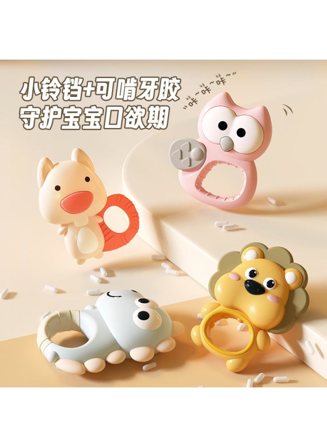 Newborn Educational Toys Electric Rotating Baby Bed Bell Bite Rattle Pendant Newborn Toy Gift Box 0-12 - Image 4