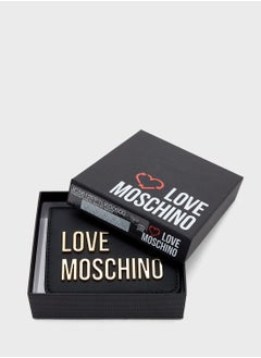 Love Moschino Logo Detailed Flap Over Wallet  - Image 5