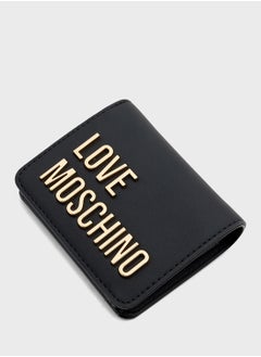 Love Moschino Logo Detailed Flap Over Wallet  - Image 4
