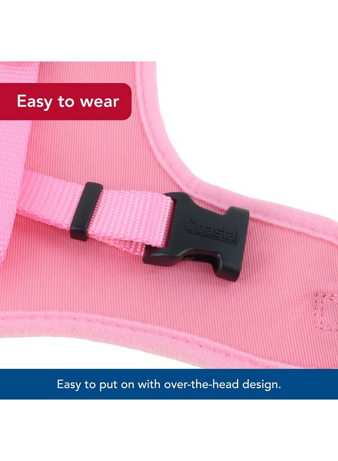 كوستال - حزام كلب مريح ناعم قابل للتعديل، لون وردي فاتح، 3/8 بوصة × 14 بوصة - 16 بوصة - Image 4