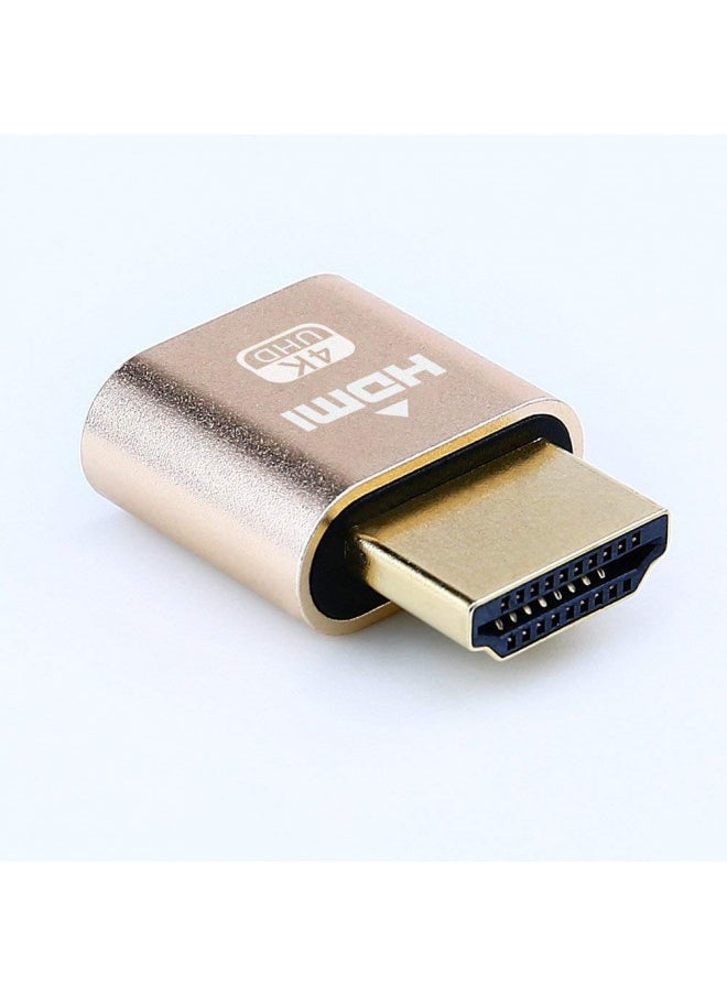 DTech DTech HDMI Dummy Plug 4K Display Emulator Compatible with Windows Mac OSX Linux (fit-Headless, 3 Pack)  - Image 2