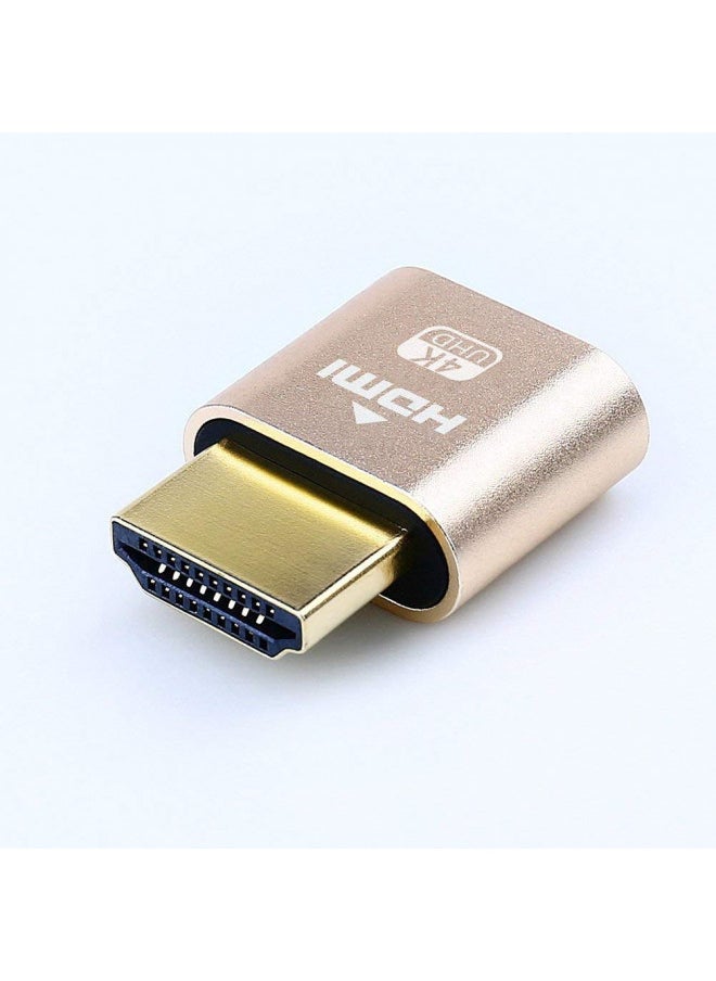 DTech DTech HDMI Dummy Plug 4K Display Emulator Compatible with Windows Mac OSX Linux (fit-Headless, 3 Pack)  - Image 3