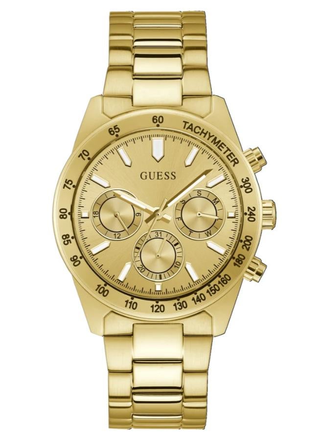 GUESS chronograph all gold men's watch gw0329g3 - Image 1