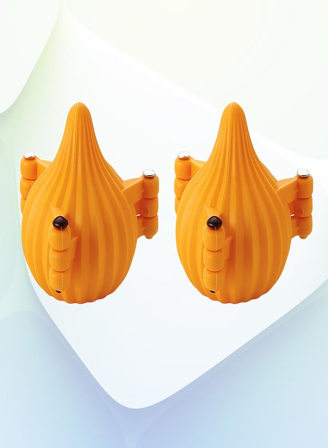 Oc9 Plastic 3 Fold Modak Maker Mould/Laddoo Moulder/Chocolate Modak Shaper Sacha Set (Pack of 2) - Image 1