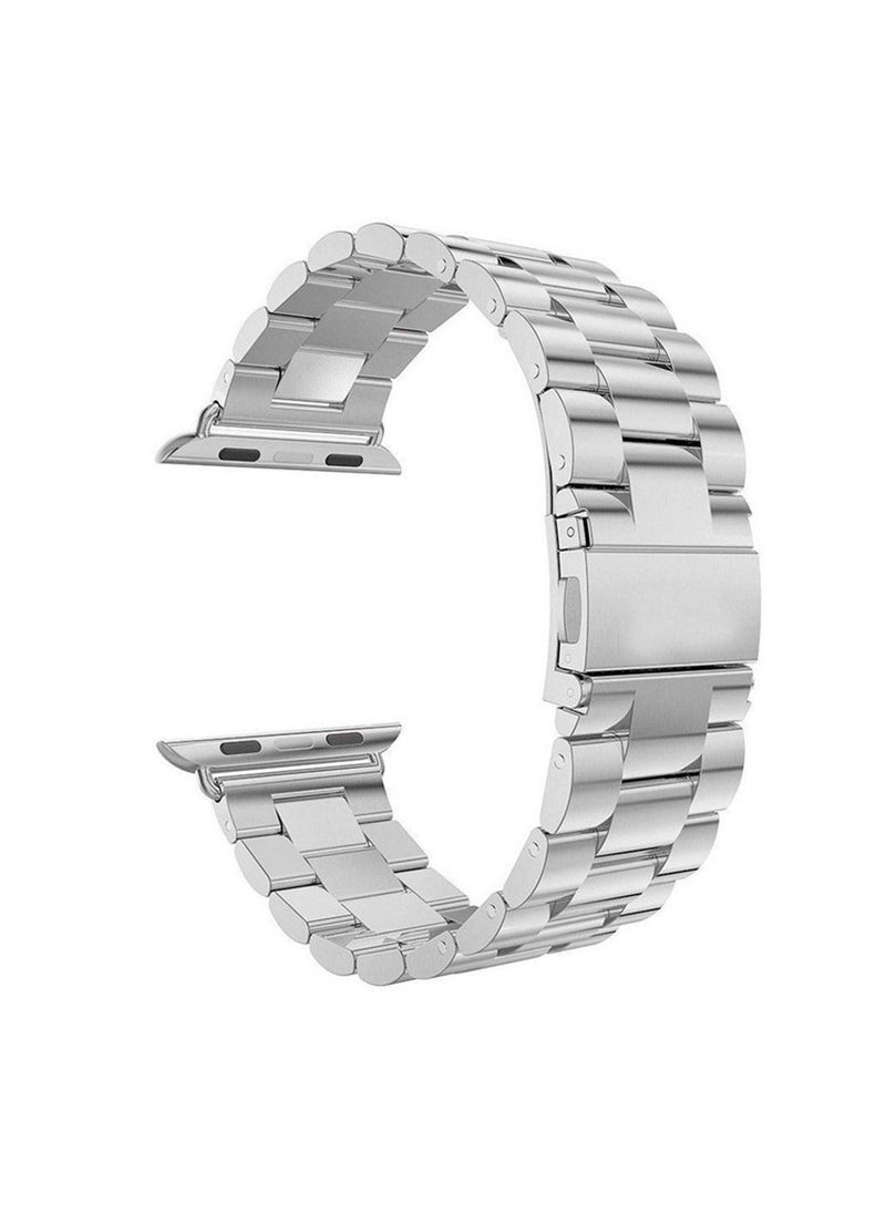 Metal Bands Compatible with Apple Watch Band 41mm, Stainless Steel Magnetic Absorption Strap, Wristband for iWatch Band for Apple Watch Series 7/ - Image 2