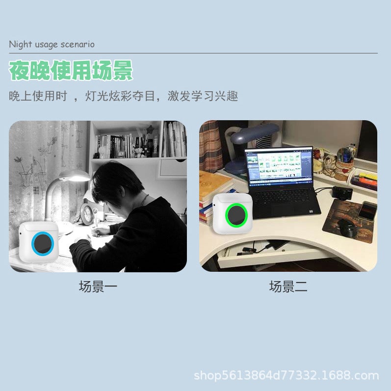 Label Small Portable Wireless Thermal Po Bluetooth Printer Pocket Student Mini Wrong Label Printing - Image 5