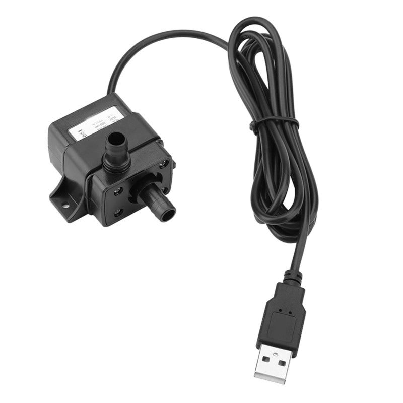 USB Water Pump Premium ABS Shell - Brushless Low Noise Aquarium Pump for Fish Tank Fountain Water Circulation - Image 3