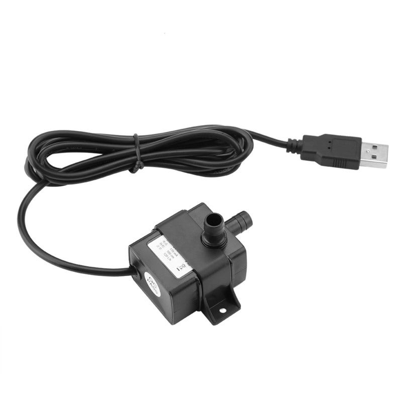 USB Water Pump Premium ABS Shell - Brushless Low Noise Aquarium Pump for Fish Tank Fountain Water Circulation - Image 4