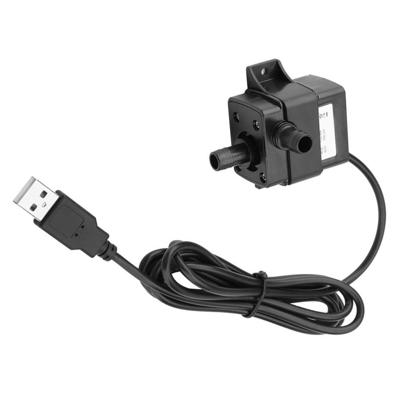 USB Water Pump Premium ABS Shell - Brushless Low Noise Aquarium Pump for Fish Tank Fountain Water Circulation - Image 1