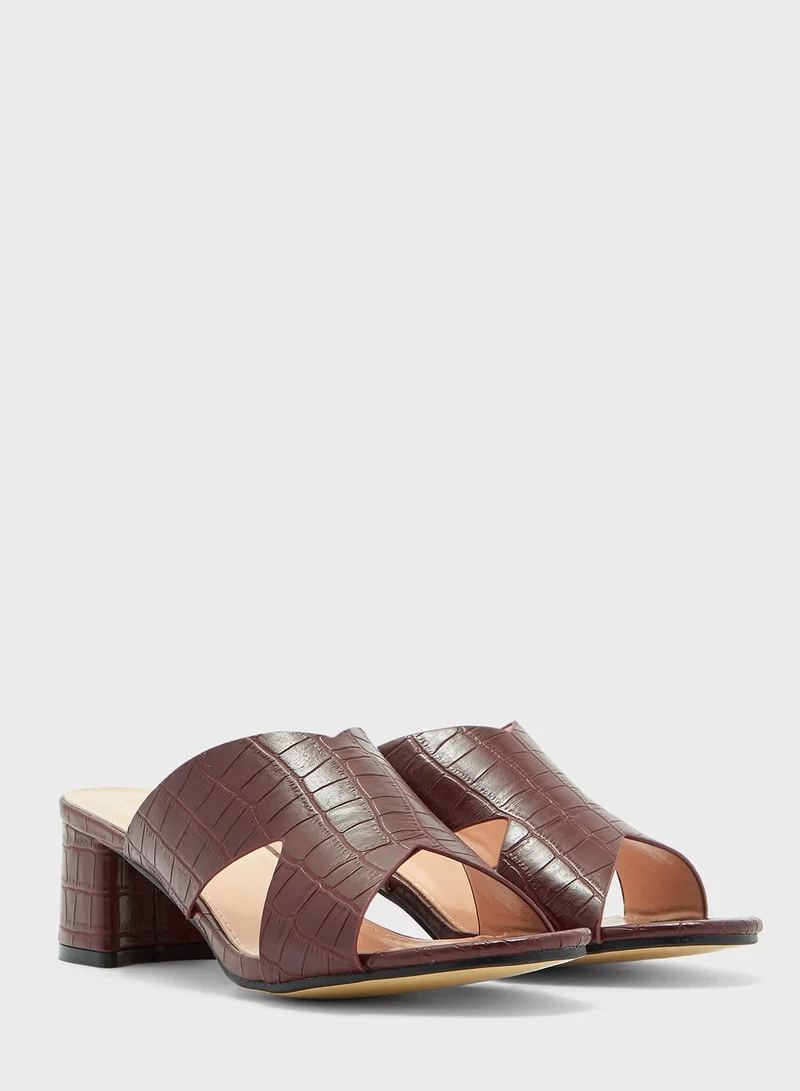 ELLA Croc Mules