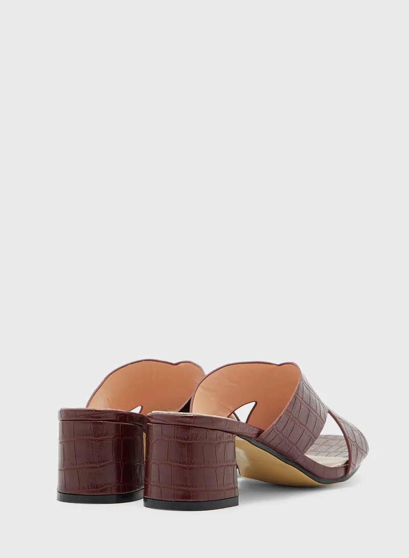 ELLA Croc Mules