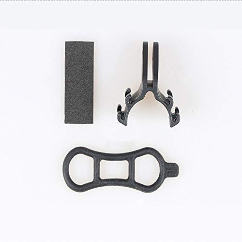 Kbrotech Bicycle Light Torch Flashlight Holder Clip Mount Bracket for Road Bike Cycling Part Adjusted Compatible with Gopro Camera Mount Holder Adapter(2PCS) - Image 4