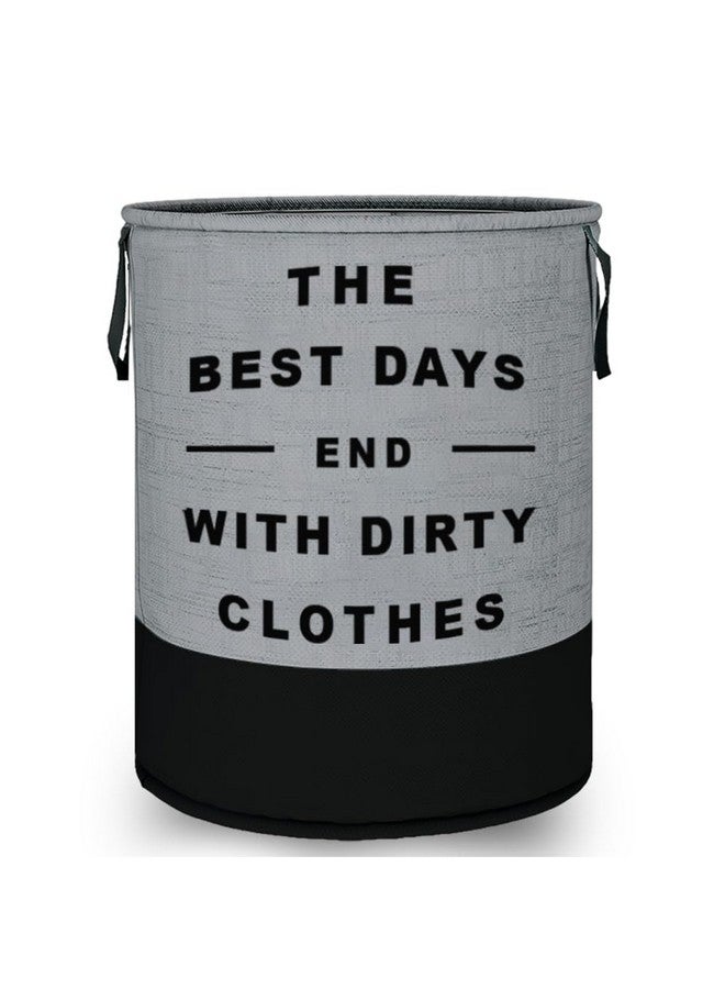 LAXIS HOMFIL Brand - LAXIS Laundry Bag for Clothes Non Woven 45L Heavy Duty Laundry Basket for Clothes, Dirty Clothes Laundry Basket, Washing Clothes Storage Basket, Toy Storage Basket for Bedroom - Grey - Image 1