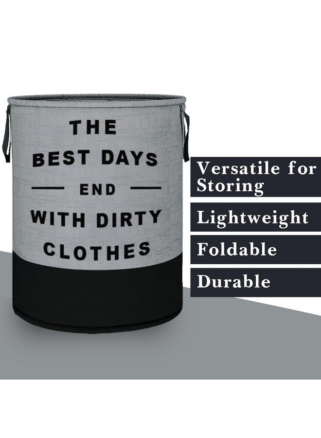 LAXIS HOMFIL Brand - LAXIS Laundry Bag for Clothes Non Woven 45L Heavy Duty Laundry Basket for Clothes, Dirty Clothes Laundry Basket, Washing Clothes Storage Basket, Toy Storage Basket for Bedroom - Grey - Image 2