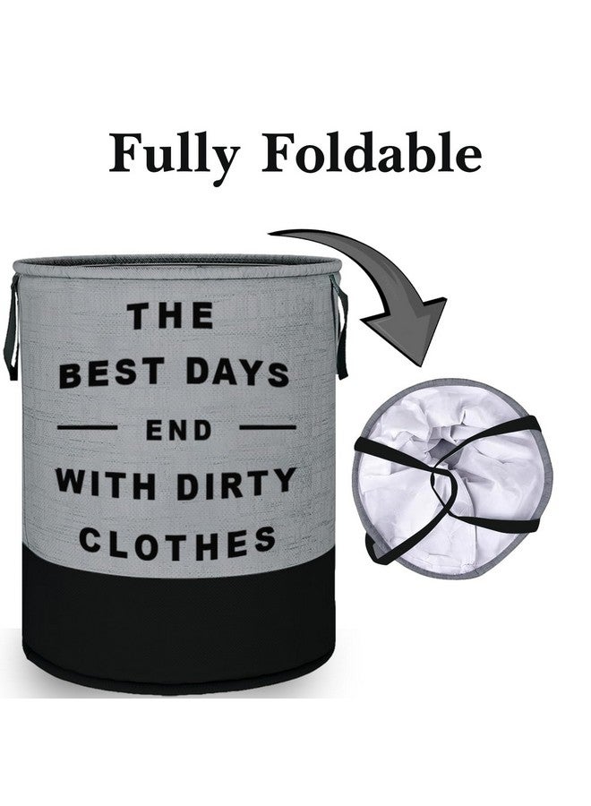 LAXIS HOMFIL Brand - LAXIS Laundry Bag for Clothes Non Woven 45L Heavy Duty Laundry Basket for Clothes, Dirty Clothes Laundry Basket, Washing Clothes Storage Basket, Toy Storage Basket for Bedroom - Grey - Image 3