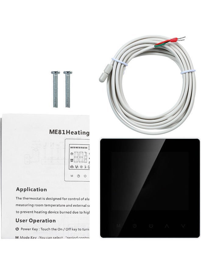 NIBEMINENT 16A Smart Digital Temperature Controller Black/White  - Image 4
