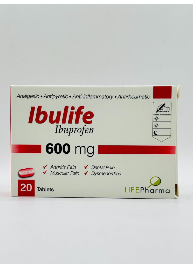 Ibulife tablets 600 mg 20'S
