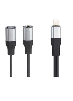 ProOne ProOne Lhtning to 3.5mm Headphones Jack Adapter for iPhone 2 in 1 Headphone Adapter and Aux Audio Adapter&Charger Cable Splitter,iPhone Aux Adapter, iPhone Charging Adapter for iPhone,ipad  - Image 2
