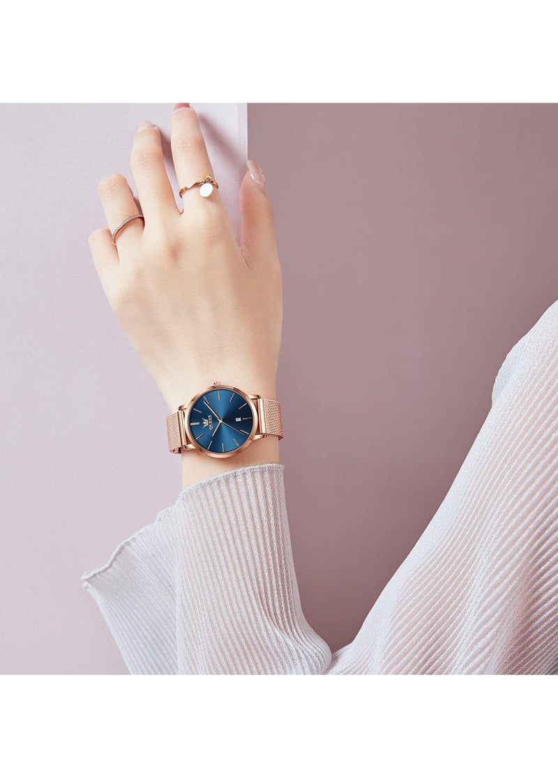 أوليفز ساعة OLEVS كوارتز كاجوال نسائية 5869 - Image 4