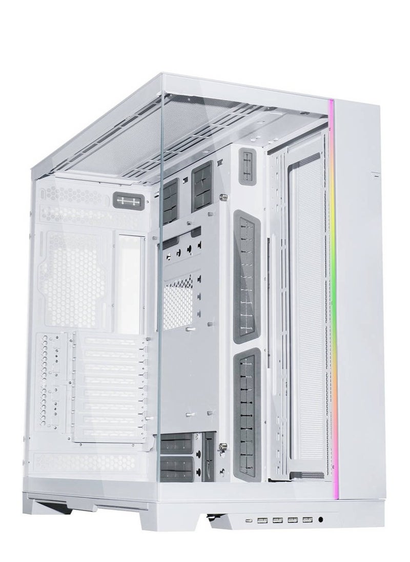 ليان لي Lian Li O11 Dynamic EVO XL Full Tower Computer Case, White | G99.O11DEXL-W.00  - Image 2
