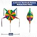 FIESTA WRAPS Mexican Piata Medium 26 in Rainbow Pinata Authentic Handmade Foldable Large Pinata for Birthday Party Piatas para Cumpleaos Fiesta Piniata Cinco de Mayo Pinatas - Image 4