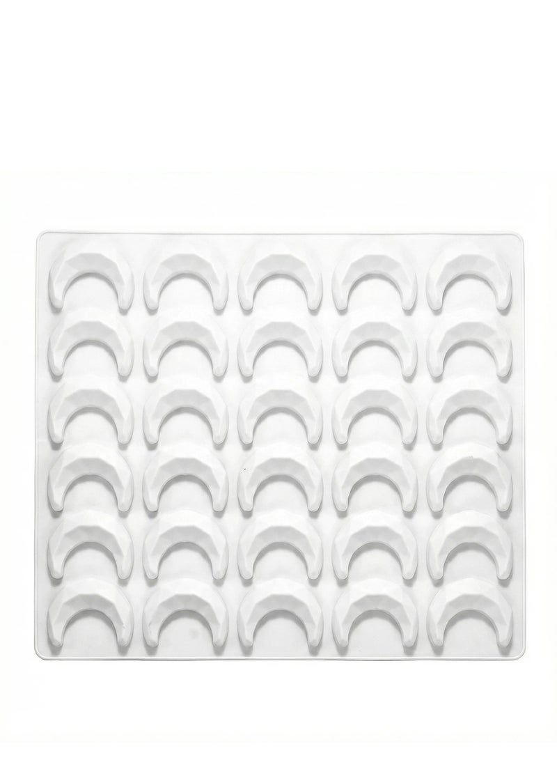 XiuWoo 30 Cavity Moon Modeling Silicone Baking Mold Chocolate Fudge Making Mould DIY Cake Baking Decoration Making Silicone Baking Tray - Image 1