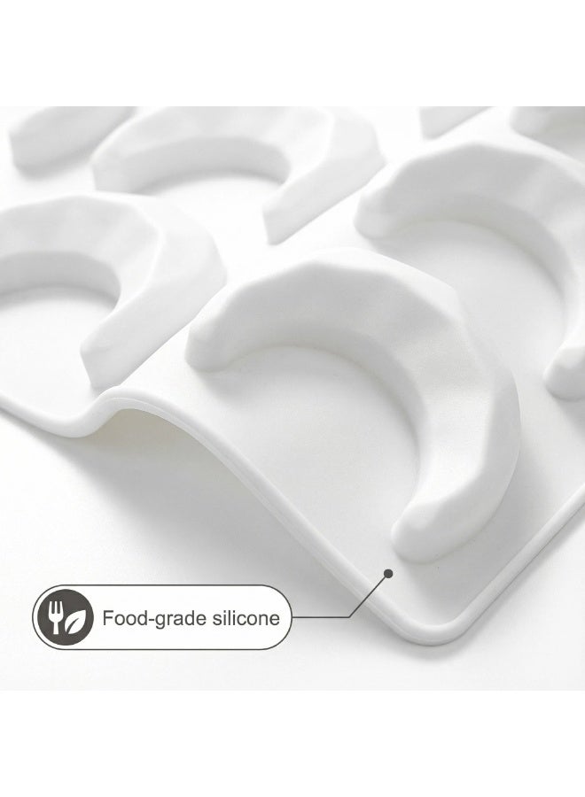 XiuWoo 30 Cavity Moon Modeling Silicone Baking Mold Chocolate Fudge Making Mould DIY Cake Baking Decoration Making Silicone Baking Tray - Image 5