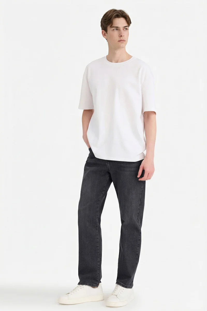 Defacto Straight Fit Trousers