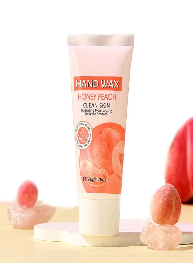 Grospe Peach Smoothing Peel Off Hand Mask - 1.7oz Moisturizing & Exfoliating Hand Care with Natural Botanical Extracts, Nourishing Formula for Soft, Smooth Skin (Peach)