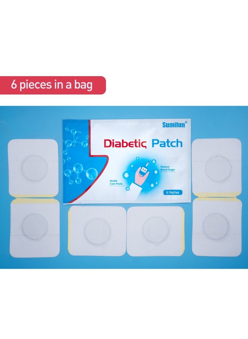 Sumifun Diabetic Patch- Health Care Paste,Reduce Blood Sugar,Herbal Treatment,Focus On Regulating Blood Circulation And Balancing Organ System To Improve Pancreatic Function 6  Patches  - Image 3