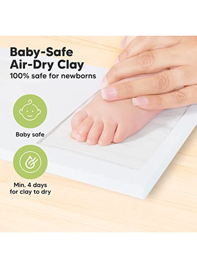 Baby Handprint and Footprint Set - Plaster Cast Baby Hand and Foot for Newborns - Handprint Baby Picture Frame ​ - Footprint Baby Plaster Cast Set  - Image 5