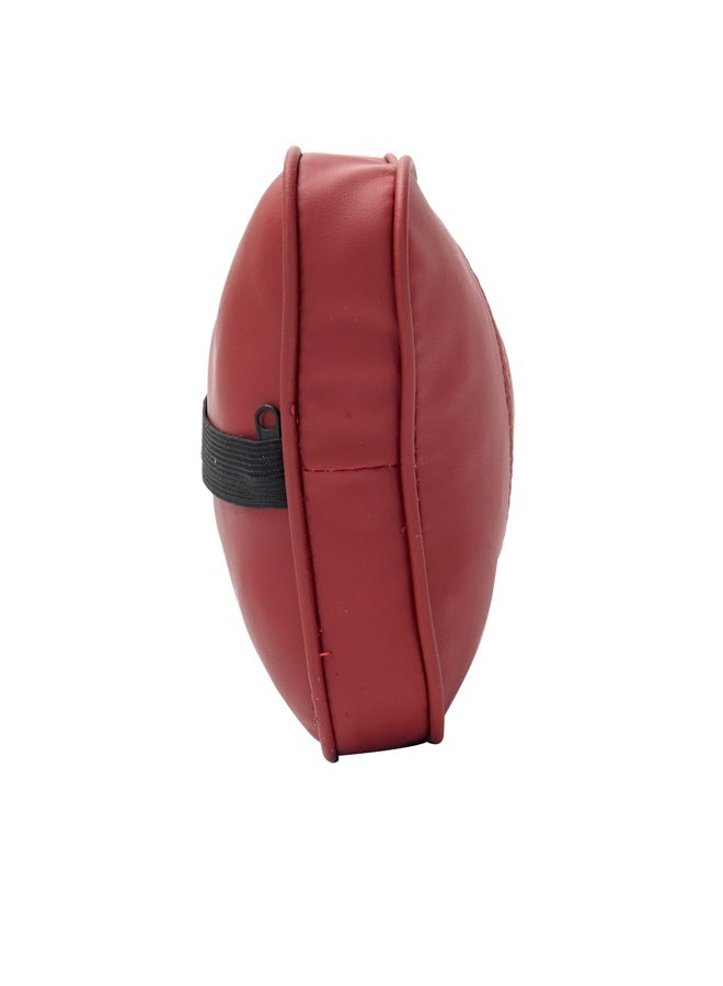 لوازم وسادة رقبة للسيارة - أحمر - وسادة مريحة للرقبة بإسفنج عالي الكثافة تدعم وضعية الرأس أثناء القيادة الطويلة. - Image 3