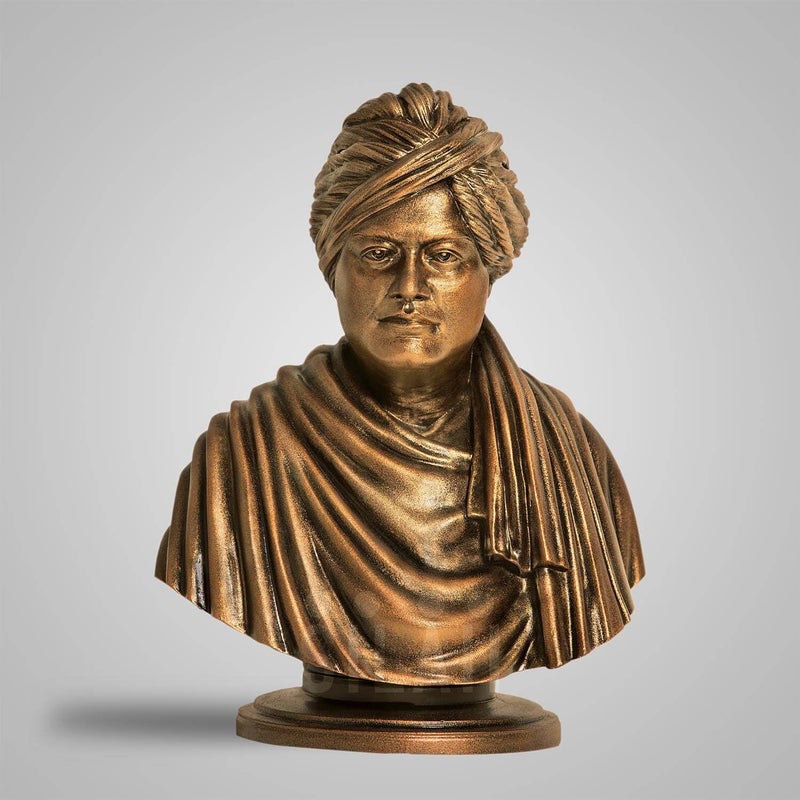 SILAII Swami Vivekananda Bust Sculpture 5 INCH - Image 1