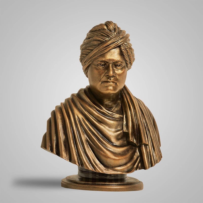 SILAII Swami Vivekananda Bust Sculpture 5 INCH - Image 3