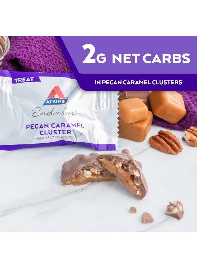 Atkins Pecan Caramel Clusters, Dessert Favorite, High in Fiber, Low Carb, 2g Sugar, 60 Count - Image 5