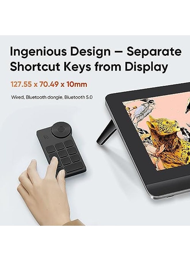 Artist Pro 16 (Gen 2) Graphics Tablet | 16" QHD Fully Laminated Display, Smart X3 Pro Chip Stylus, Mini Keyboard Shortcut, Adjustable Stand – Ideal for Digital Artists & Designers