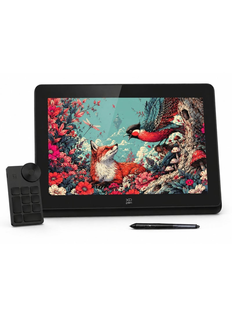XP-PEN Artist Pro 16 Gen 2 16 Inch QHD Drawing Tablet with Screen, X3 Pro Smart Chip Stylus, Fully Laminated Display, Shortcut Keyboard & Stand - Image 1