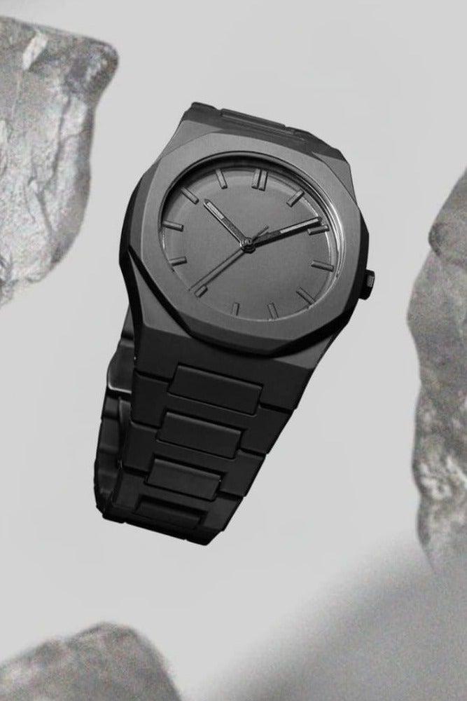Rivoly Modern men's watch made of carbon fiber, waterproof, with a high-quality Japanese movement. - Image 2