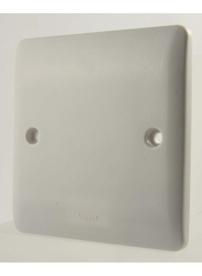 Legrand 730095 Blank Plate 1Gang Synergy White