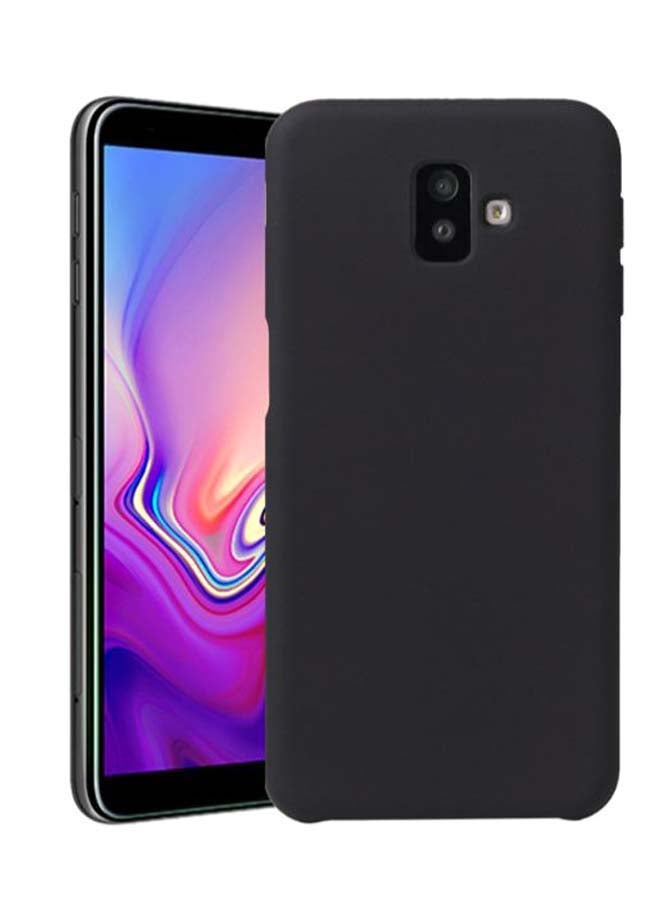 نيبمينينت Protective Case Cover For Samsung Galaxy J6 Plus 2018 5.6-Inch Black