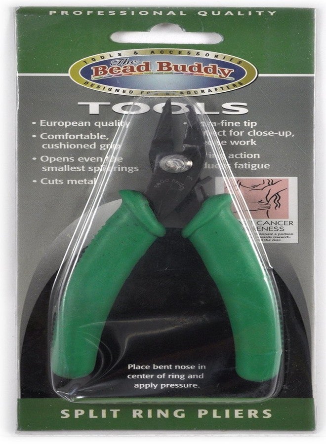 Bead Buddy Split Ring Pliers for Crafting - Opens Split Rings Easily - Portable and Easy to Use - Image 1