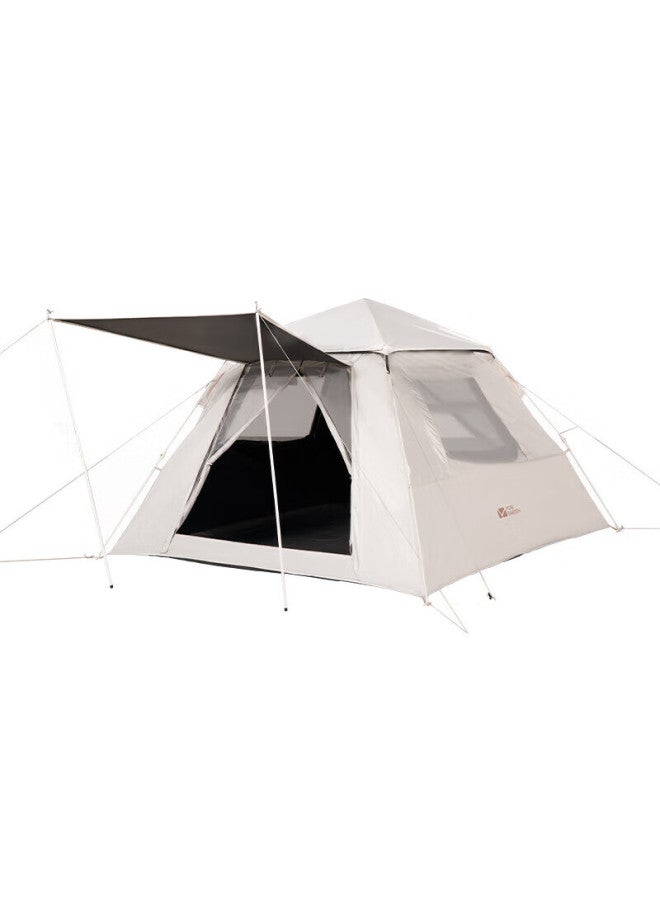 Mobigarden Tent, Outdoor Park Automatic Quick-open Black Rubber Tent Zero-motion Space Version 155 Nx23561029, Beige - Image 4